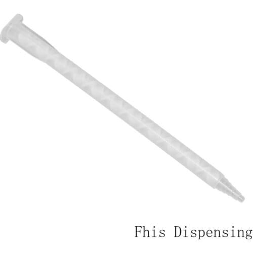 Pack of 50 Plastic Disposable Epoxy Resin Static Mixer/Dual Cartridge Mixer/MA6.3-21S Bayonet Mixing Nozzles for Duo Pack Epoxie