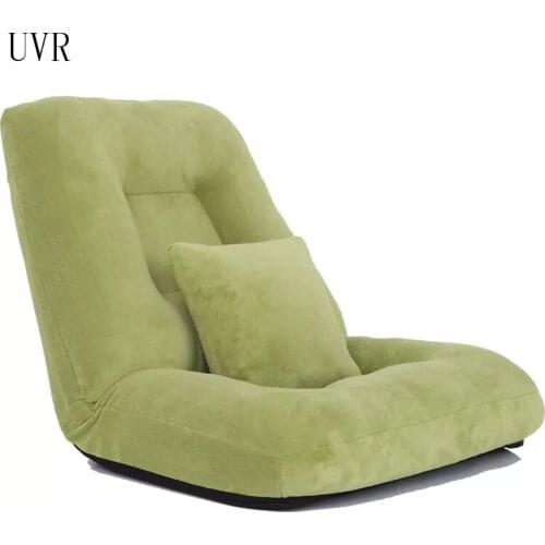 UVR Floor Game Sofa Chair Lazy Sofa Tatami Bedroom Chair Upholstered Recliner With Backrest Computer Floating Window Chair