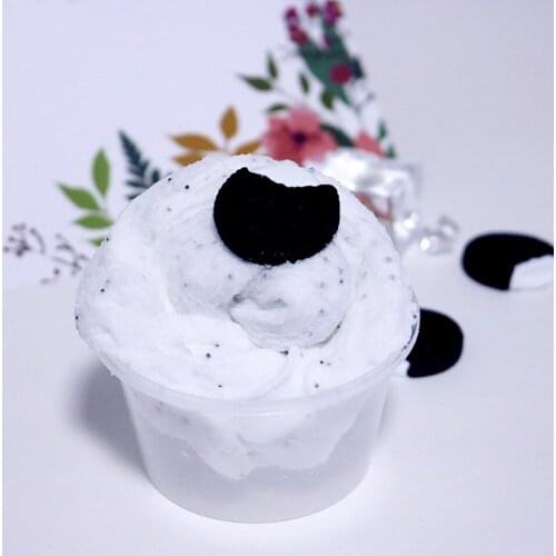 Non-toxic Clear Slime Simulated Biscuit Kids Stress Relief Kids Clay Toys Gift Stimulate Childrens Curiosity Детские Игрушки