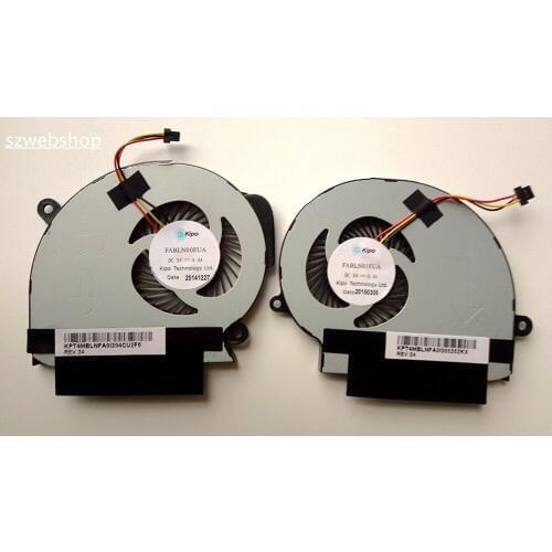 New for Toshiba Satellite S55T-B series S55T-B5260 S55T-B5335 S55t-B5274NR S55T-B5273NR CPU Fan L+R Side FABLN00EUA FABLN01EUA