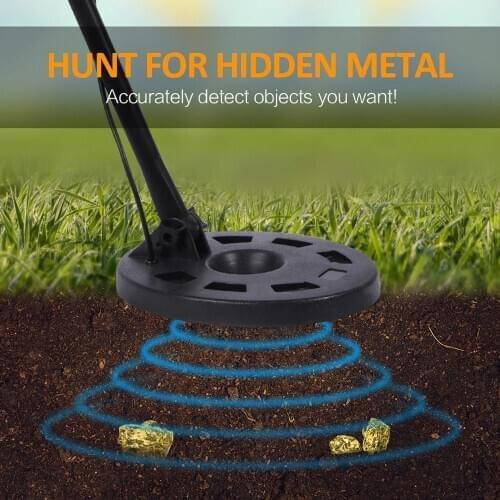 MD900 LCD Underground Metal Detector Pinpointer Portable Treasure Scanner Finder Tool 4+1 Modes for Coins, Gold, Silver, Jewelry