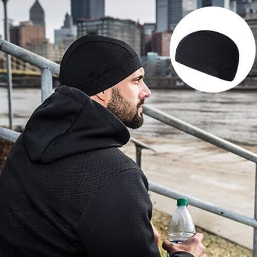 Cycling Inner Hat Anti-Sweat Convenient Durable Bike Racing Ski Running Inner Hat Breathable Mesh Under Helmet Lining Caps