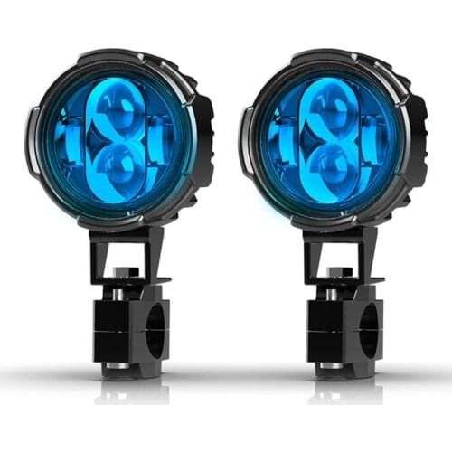 Universal Motorcycle Headlight Motorcycle Fog Light Bar with Waterproof Shell Headlamp Spot Lamp LED Motorbike Accessories