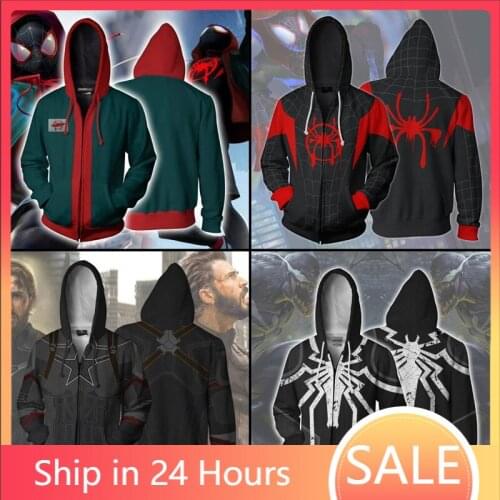 Disney Funny Print Zipper Hoodies Men Women Children Anime Sweatshirts Cool 3D Print Pullover Boy Girl Fashion Casual Clothing