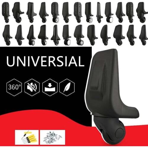 Replacement Luggage Wheels for suitcases Repair Hand Spinner Casters Trolley Wheels Parts Case pulley Luggage universal wheels