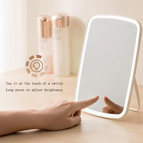33 High Density LEDs Illuminated Makeup Mirror Vanity Bathroom Travel Desktop Mirror 2021 New