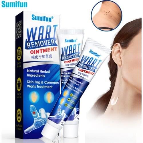 1Pcs 20g Warts Removal Ointment Corn Skin Tag Remove Cream Wart Treatment Herbal Extract Medical Plaster Skin Whitening Care