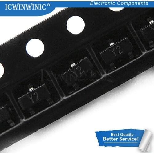 100piece SS8550 SOT23 MMBT8550 MMBT8550LT1G SOT SMD Y2 SOT-23 SOT23-3 transistor New original In Stock