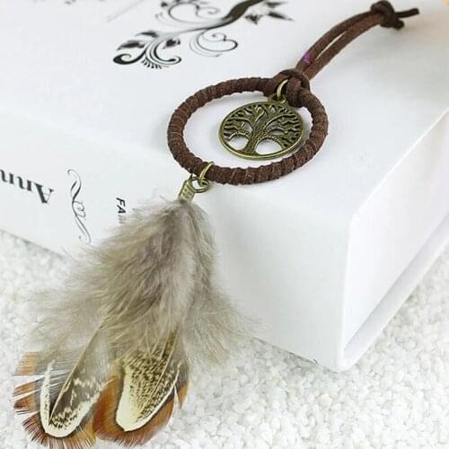 3.5cm Craft Gift 100pcs Vintage Mini Dreamcatcher Handmade Dream Catcher Net With Feather Decoration Ornament Diameter