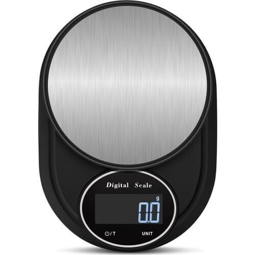 Large LED Screen Kitchen Food Scale Multifunction 5KG 0.1g Or 1g High Precision Platform Scale With Tare Auto Shut Down Function