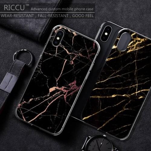 Cracked marble Phone Case For iPhone 11 12 Pro Max X XS XR 7 8 7Plus 8Plus 6S SE Soft Silicone Case cover