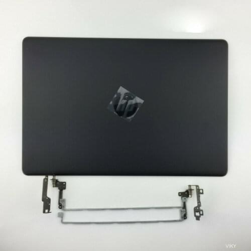For HP 17-BS 17-BS049dx 17-bs011dx Lcd Back Cover 933298-001 926489-001 + Hinges