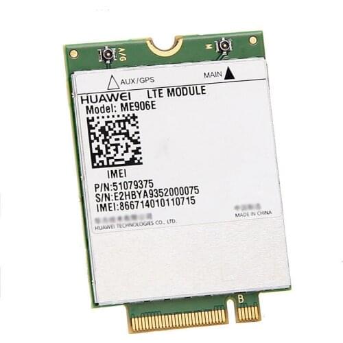 Wireless Adapter Card for HUAWEI ME906E M.2 NGFF LTE/HSPA+ FDD 4G WWAN module 704031-001 / 740011-005 Unlocked for HP lt4112