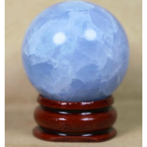 Beautiful natural polished blue lapis lazuli crystal gemstone egg bulb specimen holder