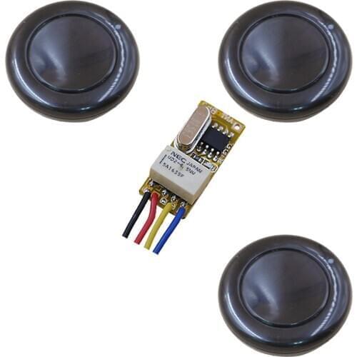 2017 DC3V 3.6V 5V 6V 7.4V 9V 12V Mini Relay Wireless Switch Remote Control Power LED Lamp Controller Micro Receiver Transmitter