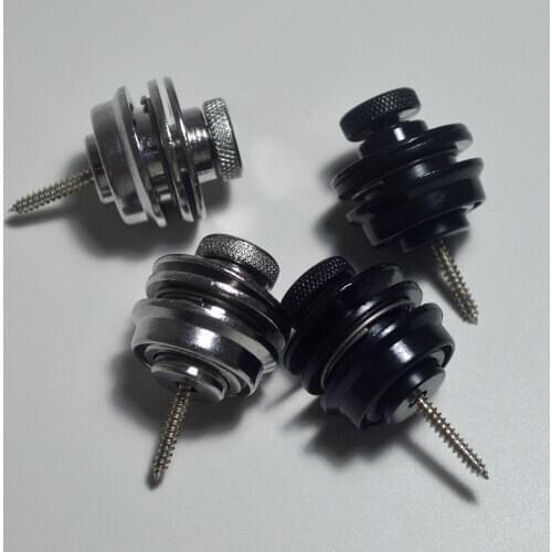 Guitar Strap Locks and Buttons Straplock Guitar Part Replacemet Accessories for Acoustic Electric Guitar Bass