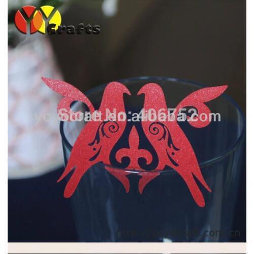 Wedding Table Decoration Place Cards love Bird Place Card Holder Laser Cut Wedding Favors For Wedding