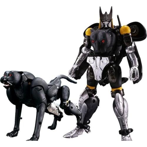TKR Action Figure Toy MP-34S Mp34s Black Panther Commander Beast Wars BW Shadow Leopard Transformers Deformation