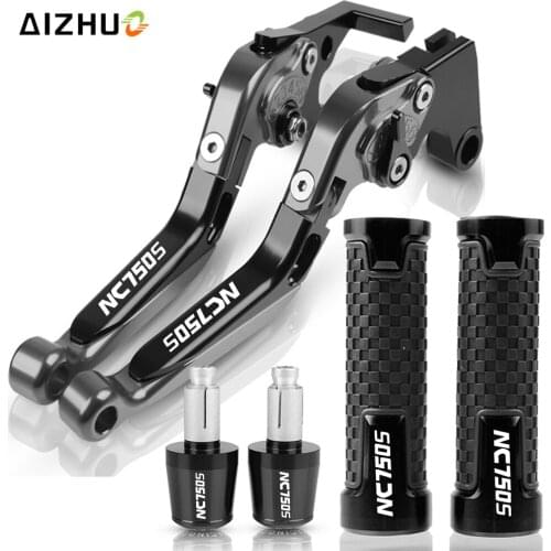 Brake Clutch Levers Extendable Adjustable FOR HONDA NC750S/X 2016-2019 Motorcycle Folding Handlebar CNC Aluminum NC750S LOGO