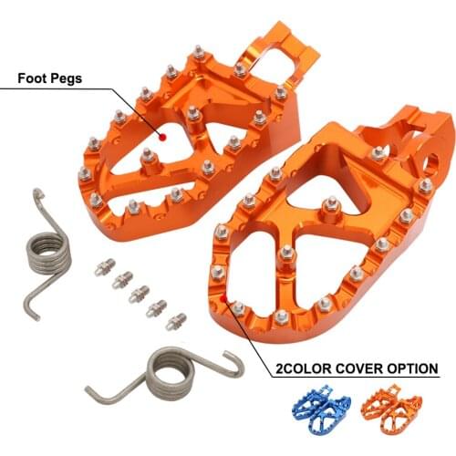 Motorcycle CNC Lengthen Foot peg Footpegs Pedal For KTM SX SXF EXC EXCF XC XCF XCW 125 150 250 300 350 450 500