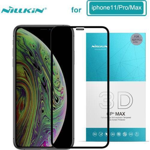 Tempered Glass Screen Protector For Iphone 11 Pro Max XS XR NILLKIN Amazing 3D CP+MAX Nano Anti-Explosion Protective Glass