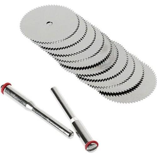 10Pcs 25mm Mini Circular Saw Blade HSS Wood Metal Cutting Disc Woodworking Cutting Tools Power Tool Accessories