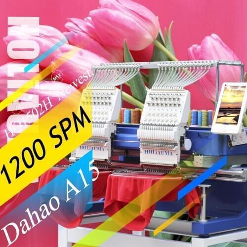 3 Years Quality Warranty!!!Multi Head 2 Head Computerized Hand Embroidery Machine High Speed Multi Function Hat T-Shirt Garment