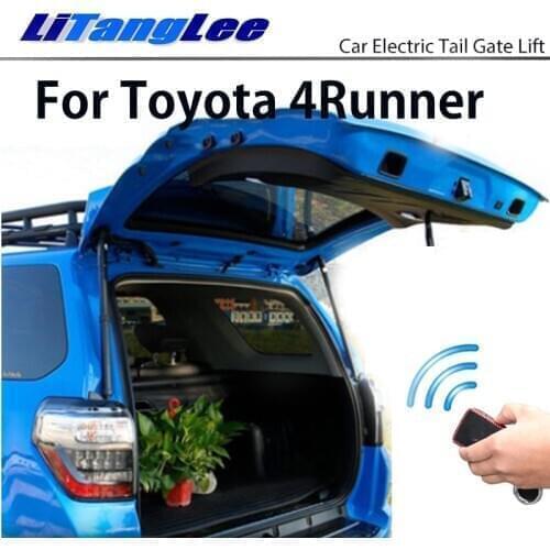 LiTangLee Car Electric Tail Gate Lift Trunk Rear Door Assist System For Toyota 4Runner N280 2009~2020Original Key Remote Control
