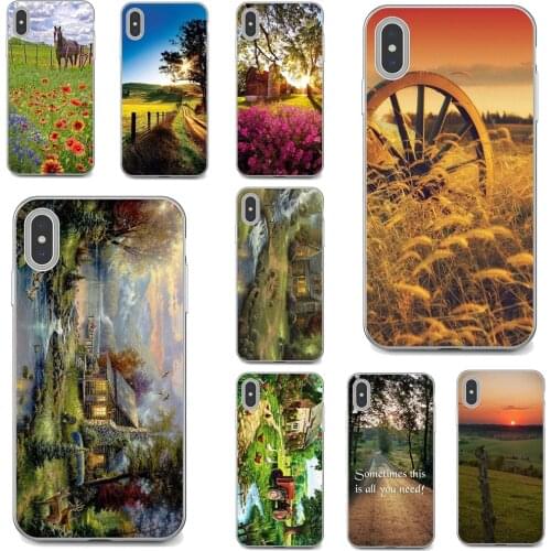 Listen-to-nature-in-Country-Life-Art Soft Case Covers For LG G5 G6 G7 Q6 Q7 Q8 Q9 V10 V20 V30 X Power 2 3 Spirit G2 G3 G4 Mini