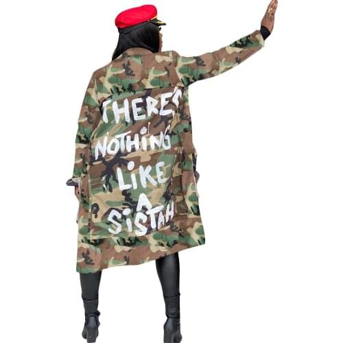Day Together Women's Long Trench Coats