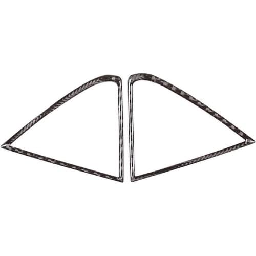 For Benz 07-13 xC Door horn frame, rear door, real carbon fiber Automotive Interior Stickers Automobiles Parts Accessories