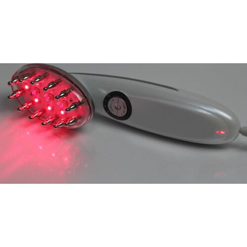 Electric Laser Hair Growth Comb Anti Hair Loss Infrared RF Red LED Light EMS Massage Hair Regrowth Brush Hair Care Treatment