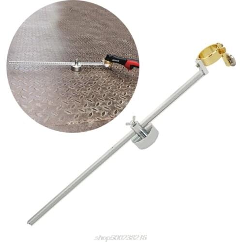 Torch Round Compass Cutting Roller Magnetic Guide Wheel Plasma Cutter Cutting Torch w/ Scale J02 61 Dropshipping