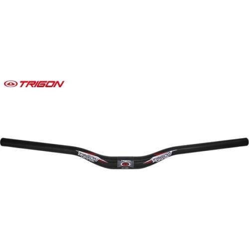 TRIGON HB108 MTB full carbon fiber horizontal moutain bike bicycle riser handlebar bar carbon handlebar bar 660mm*31.8mm