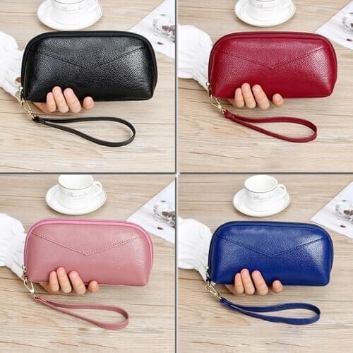 1pcs Fashion Women Wallets Long Style Multi-functional Zipper Wallet Purse Pu Leather Female Clutch Coin Purse Card Holder