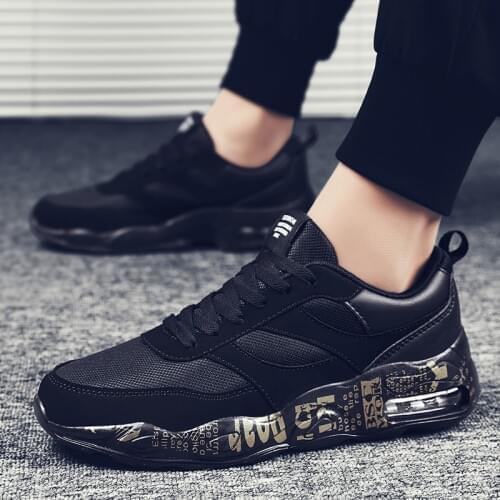 Spring Autumn Sport Shoes Men Sneakers Wild Trend Zapatillas Hombre Fashion Lace-up Color Matching Comfortable Men Running Shoes