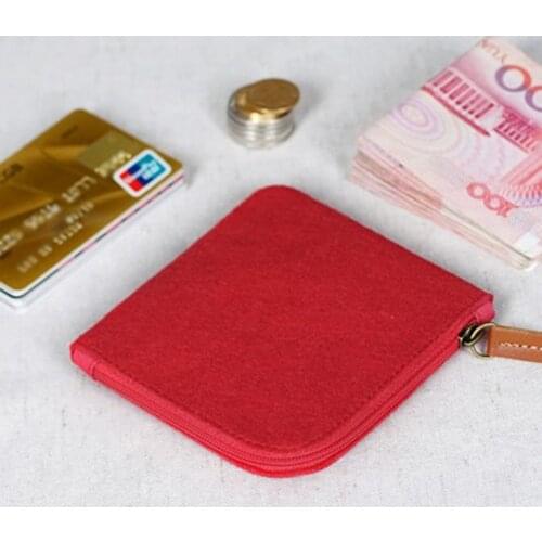Men Small Coin Bag Casual Style Zipper Change Purse Pouch Wallet Pouch Bag Purse Mini Soft Men Women Card Coin Key Holder
