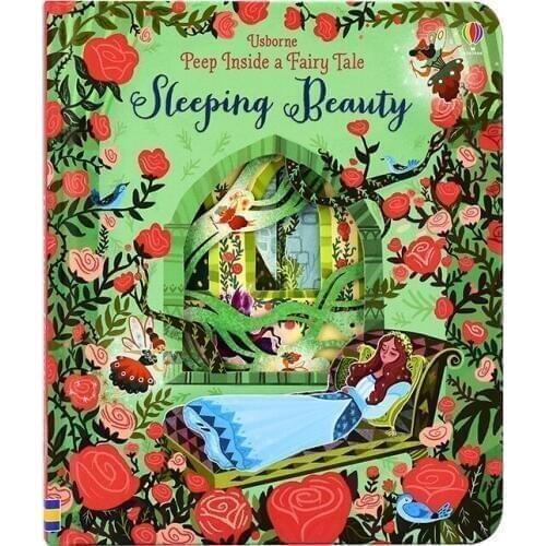 Peep Inside Sleeping Beauty English Educational Picture Books For Baby Early Childhood gift Children reading book