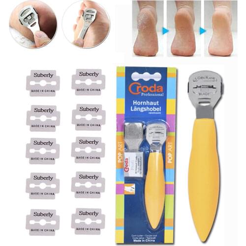 Professional Dead Skin Planer Handle Dead Skin Calluses Removal Feet Care Nursing Foot Pedicure Portable Foot Care Tools