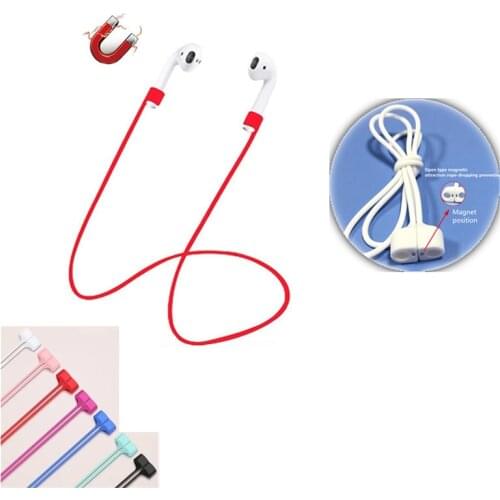 Sport for Apple AirPods Pro 2 1 Anti Lost Strap Magnetic Silicone Rope for Xiaomi for Huawei Wireless Earphone Accessory Case