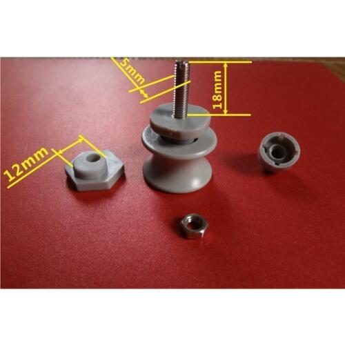 Shower room pulley sliding door hanging wheel bathroom roller plastic flusters pulley glass sliding door wheel eccentric wheel