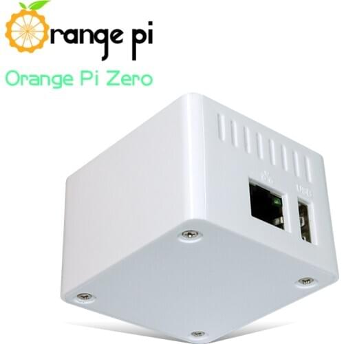 Orange Pi White Protective case,ABS Case, Only Suitable for Orange Pi Zero, cant hold Expansion Board inside