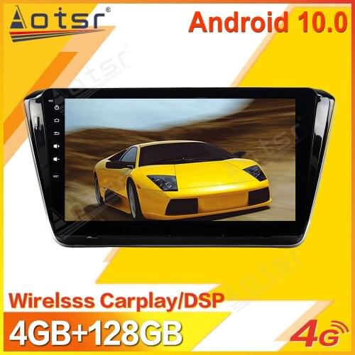 Android Car Multimedia Stereo Player For Skoda Superb 2015-2018 Tape Radio Recorder Video Auto GPS Navi Head Unit No 2Din 2 Din