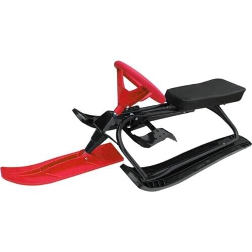 Household Snow Racer with Strong Safe Brake Snow Sled Snowmobile with Steering Wheel Ride On Snow Grass Sand Scooter 09B