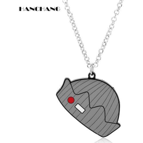 HANCHANG Riverdale Jughead Hat Pendants Necklaces Link Chain Choker Necklace for Women Men Creative Accessories collares