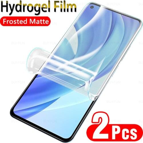 2PCS Matte Hydrogel Film For Xiaomi Mi 11 Lite Screen Protector For xiaomi 11lite 5g xiomi11 lite 6.55" Frosted Film Not Glass