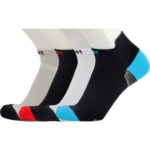 3pairs Mens Running Socks Moisture Absorption Breathable Socks Outdoor Sports Bicycle Socks