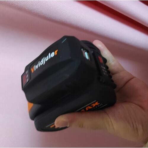 New USB adapter 4.0 5.0 6.0 Ah Li-ion battery for Worx WX390/WX176/WX166.4/WX372.1 WX800/WX678/WX550/WX532/WG894E WG629E/WG329E