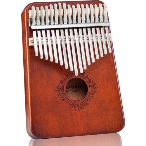 17 Keys Kalimba Finger Piano High Quality Mahogany Body With Accessory keyboard piano For Beginners or kids