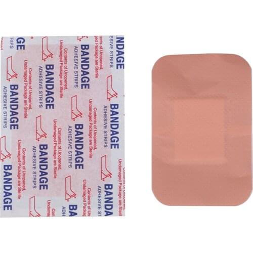 20PCs 76*51mm Hypoallergenic Non-woven Adhesive Wound Dressing Band aid Bandage Large Wound First Aid Outdoor Tools